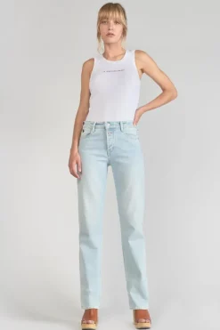 Le Temps des Cerises Lux 400/19 Mom Taille Haute Jeans Bleu N°5-Femme Coupe Regular