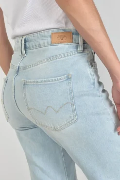 Le Temps des Cerises Lux 400/19 Mom Taille Haute Jeans Bleu N°5-Femme Coupe Regular