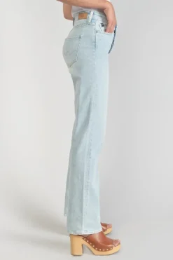 Le Temps des Cerises Lux 400/19 Mom Taille Haute Jeans Bleu N°5-Femme Coupe Regular