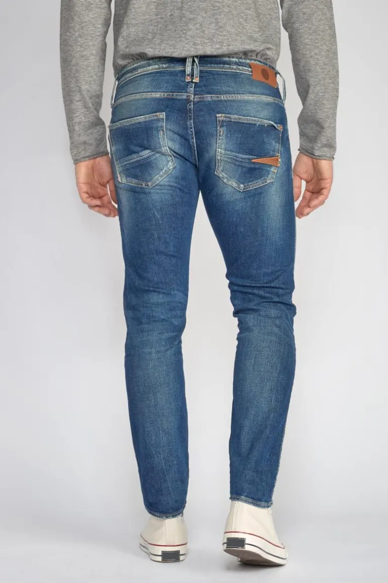 Le Temps des Cerises Marvin 700/11 Adjusted Jeans Destroy Vintage Bleu N°2-Homme Coupe Adjusted