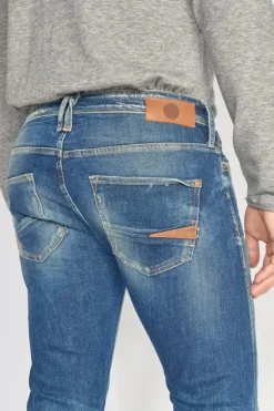 Le Temps des Cerises Marvin 700/11 Adjusted Jeans Destroy Vintage Bleu N°2-Homme Coupe Adjusted