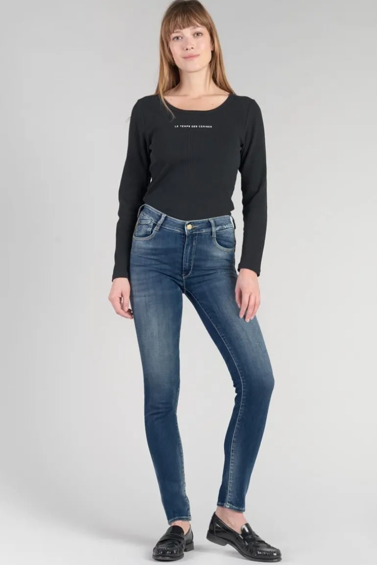 Le Temps des Cerises Menars Pulp Slim Taille Haute Jeans Bleu N°3-Femme Coupe Slim
