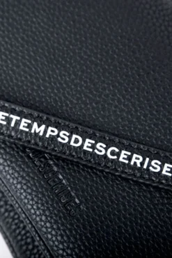 Le Temps des Cerises Mini Sac A Bandouliere Imprimee Jade Noir-Femme Sacs & Portefeuilles