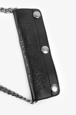 Le Temps des Cerises Mini Sac A Bandouliere Jade Noir Plisse-Femme Sacs & Portefeuilles