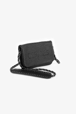 Le Temps des Cerises Mini Sac A Bandouliere Jade Noir Cloute-Femme Sacs & Portefeuilles