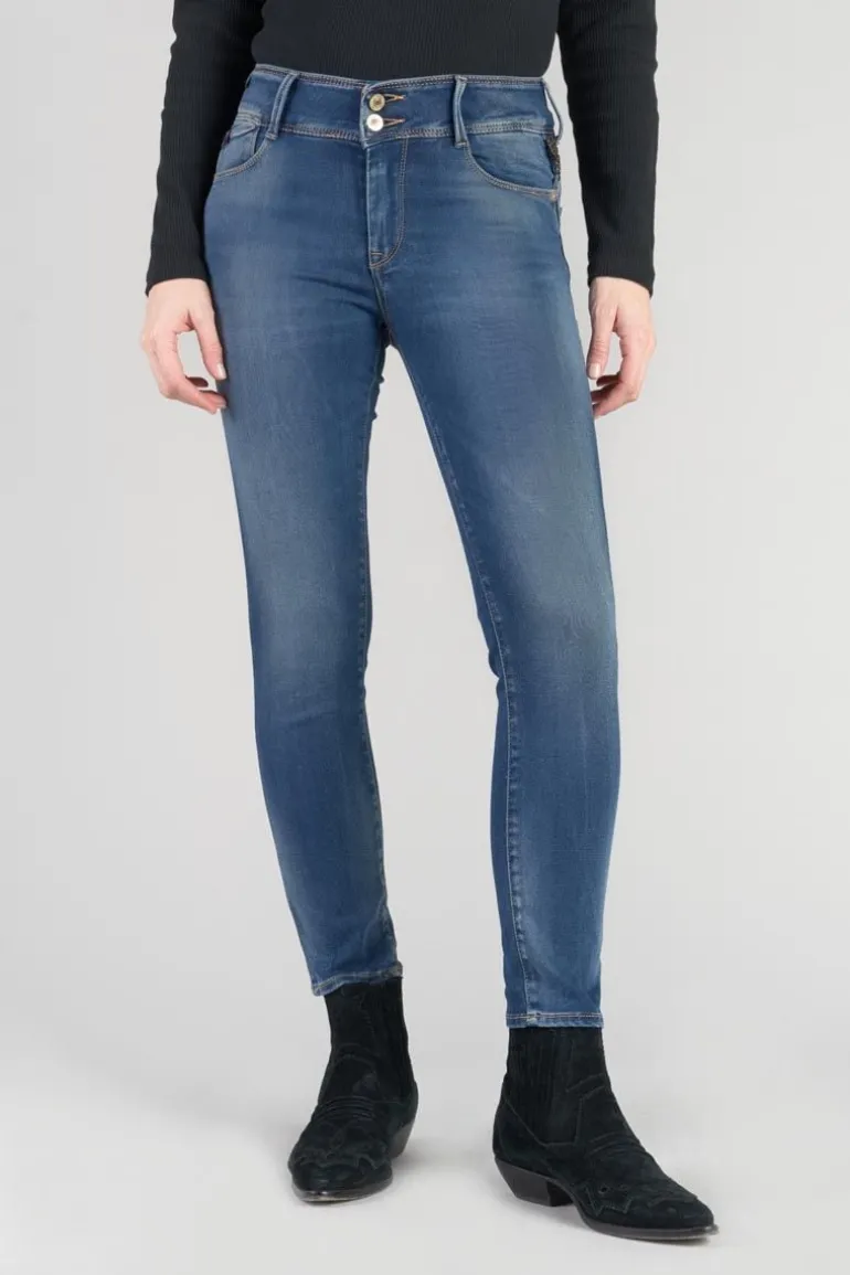 Le Temps des Cerises Mood Ultra Pulp Slim 7/8Eme Jeans Bleu N°3-Femme Coupe Slim