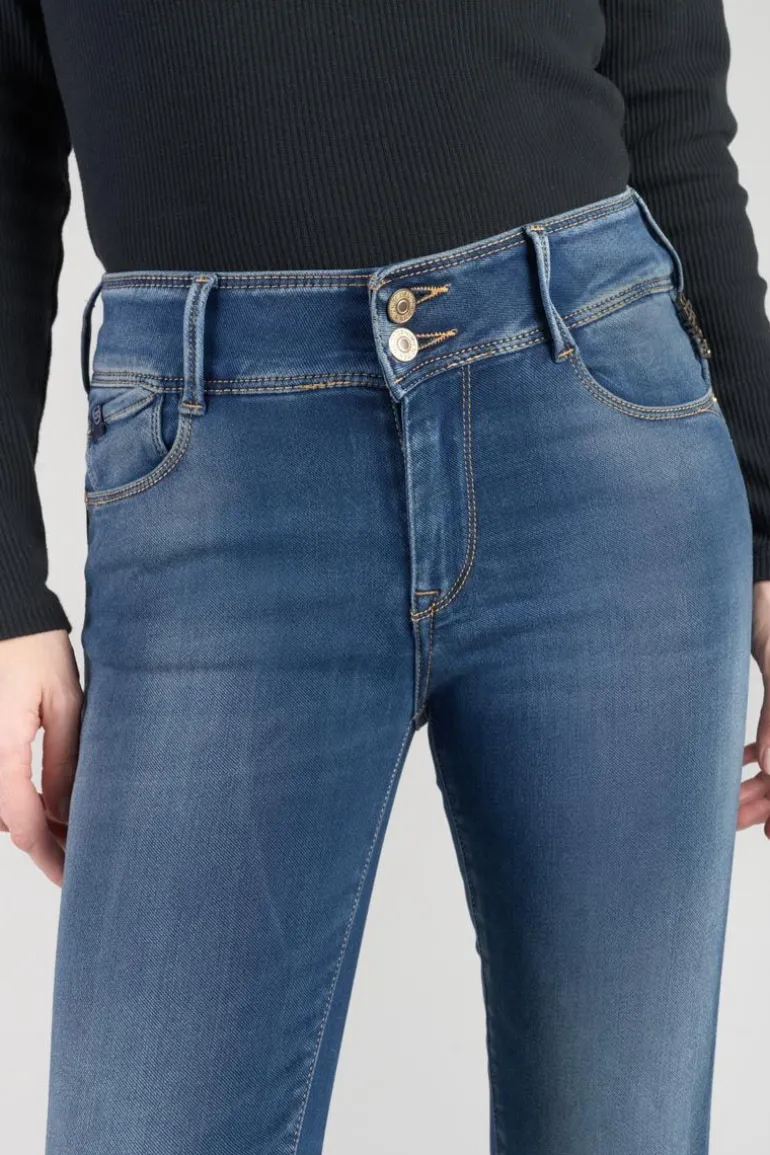 Le Temps des Cerises Mood Ultra Pulp Slim 7/8Eme Jeans Bleu N°3-Femme Coupe Slim