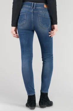 Le Temps des Cerises Mood Ultra Pulp Slim 7/8Eme Jeans Bleu N°3-Femme Coupe Slim