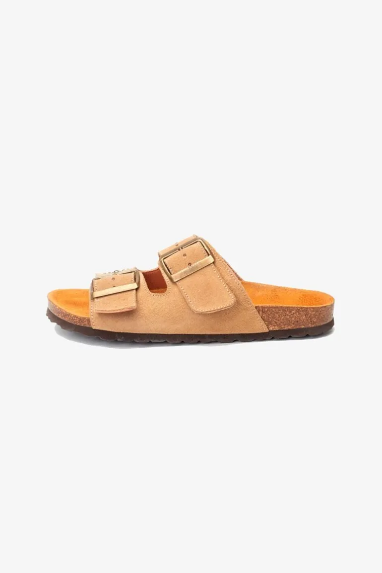 Le Temps des Cerises Mules Cloutees Naomie Beige-Femme Chaussures