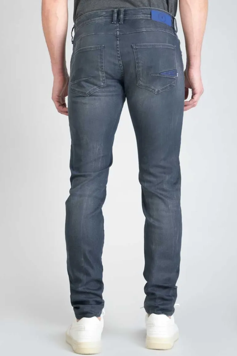 Le Temps des Cerises Musset 700/11 Adjusted Jeans Enduit Bleu-Noir N°3-Homme Coupe Adjusted