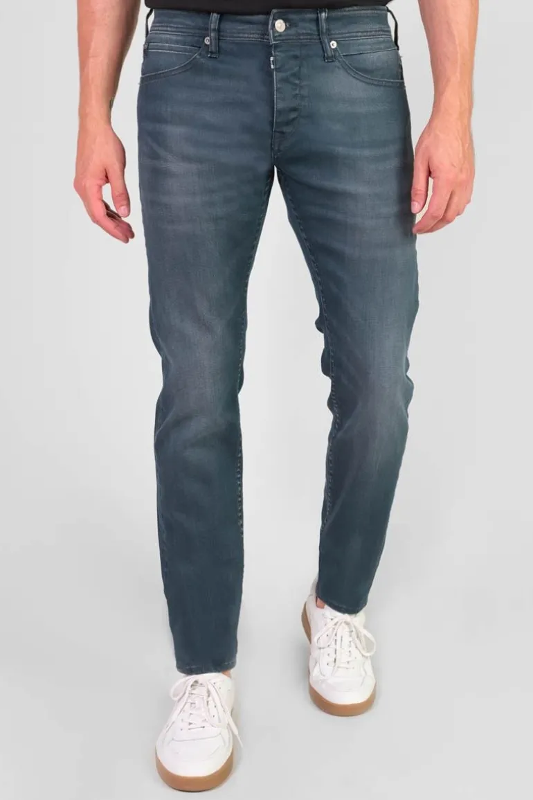 Le Temps des Cerises Musset 700/11 Adjusted Jeans Enduit Bleu-Noir N°3-Homme Coupe Adjusted
