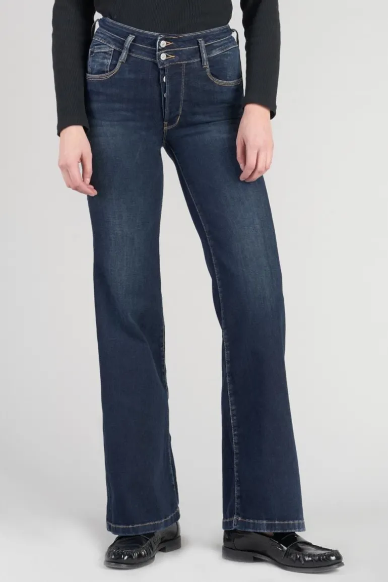 Le Temps des Cerises Nancy Pulp Flare Taille Haute Jeans Bleu N°1-Femme Taille Haute