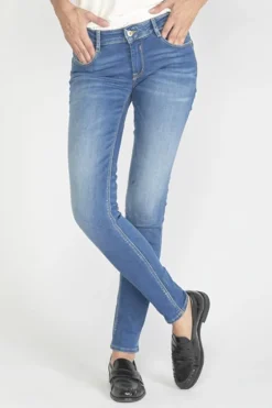 Le Temps des Cerises Neff Pulp Slim Jeans Bleu N°3-Femme Coupe Slim
