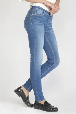 Le Temps des Cerises Neff Pulp Slim Jeans Bleu N°3-Femme Coupe Slim