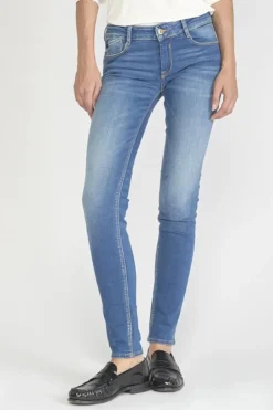 Le Temps des Cerises Neff Pulp Slim Jeans Bleu N°3-Femme Coupe Slim