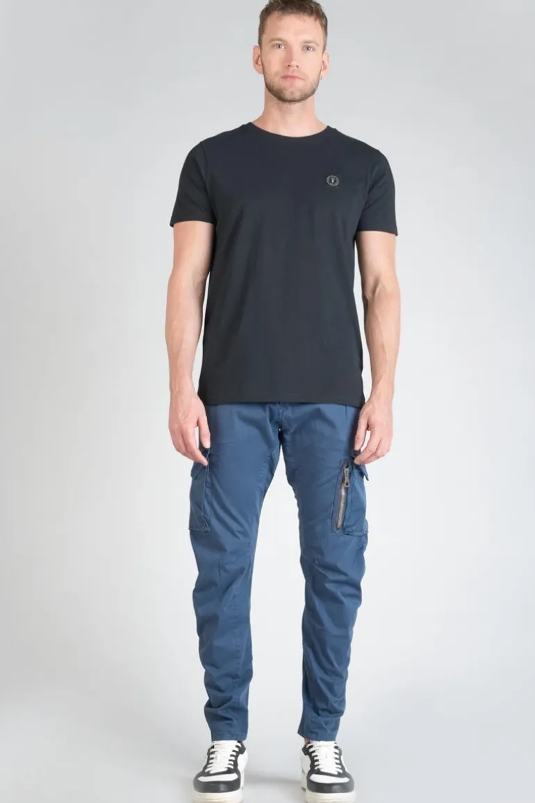 Le Temps des Cerises Pantalon Cargo Alban Bleu-Homme Pantalons & Chinos