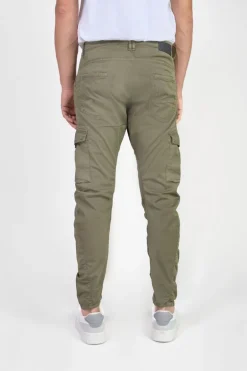 Le Temps des Cerises Pantalon Cargo Alban Kaki-Homme Pantalons & Chinos