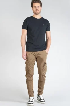 Le Temps des Cerises Pantalon Cargo Alban Marron-Homme Pantalons & Chinos