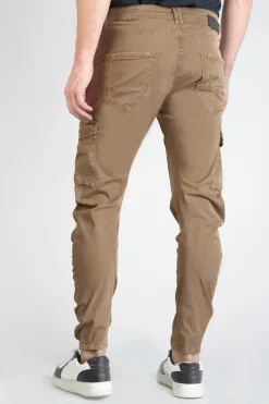 Le Temps des Cerises Pantalon Cargo Alban Marron-Homme Pantalons & Chinos