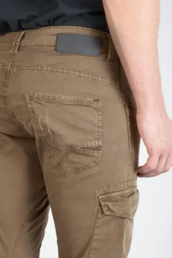 Le Temps des Cerises Pantalon Cargo Alban Marron-Homme Pantalons & Chinos