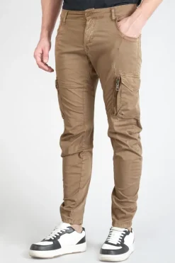 Le Temps des Cerises Pantalon Cargo Alban Marron-Homme Pantalons & Chinos