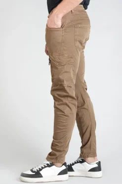 Le Temps des Cerises Pantalon Cargo Alban Marron-Homme Pantalons & Chinos