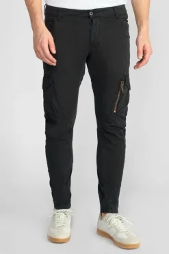 Le Temps des Cerises Pantalon Cargo Alban Noir-Homme Pantalons & Chinos