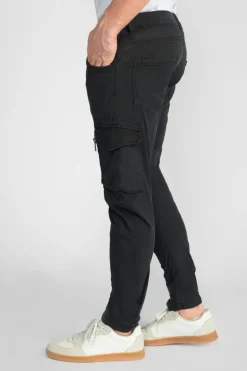 Le Temps des Cerises Pantalon Cargo Alban Noir-Homme Pantalons & Chinos