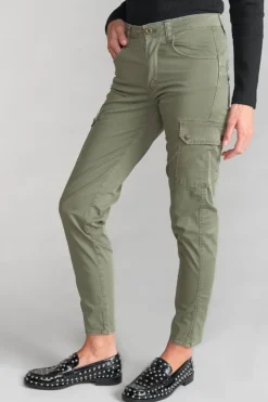 Le Temps des Cerises Pantalon Cargo Balard Kaki-Femme Pantalons & Chinos