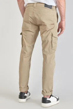 Le Temps des Cerises Pantalon Cargo Lakme Beige Sable-Homme Pantalons & Chinos