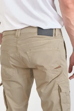Le Temps des Cerises Pantalon Cargo Lakme Beige Sable-Homme Pantalons & Chinos