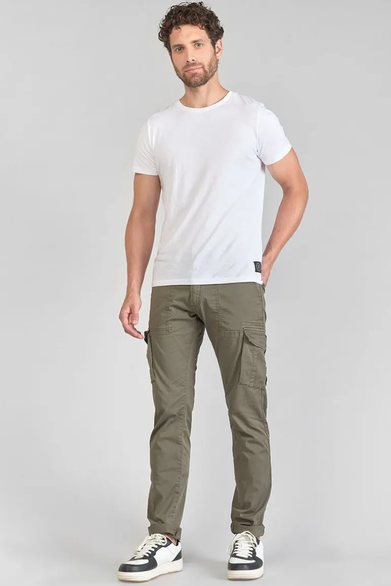 Le Temps des Cerises Pantalon Cargo Lakme Kaki-Homme Pantalons & Chinos