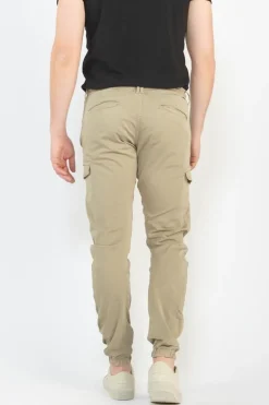 Le Temps des Cerises Pantalon Cargo Vedje Beige Sable-Homme Pantalons & Chinos