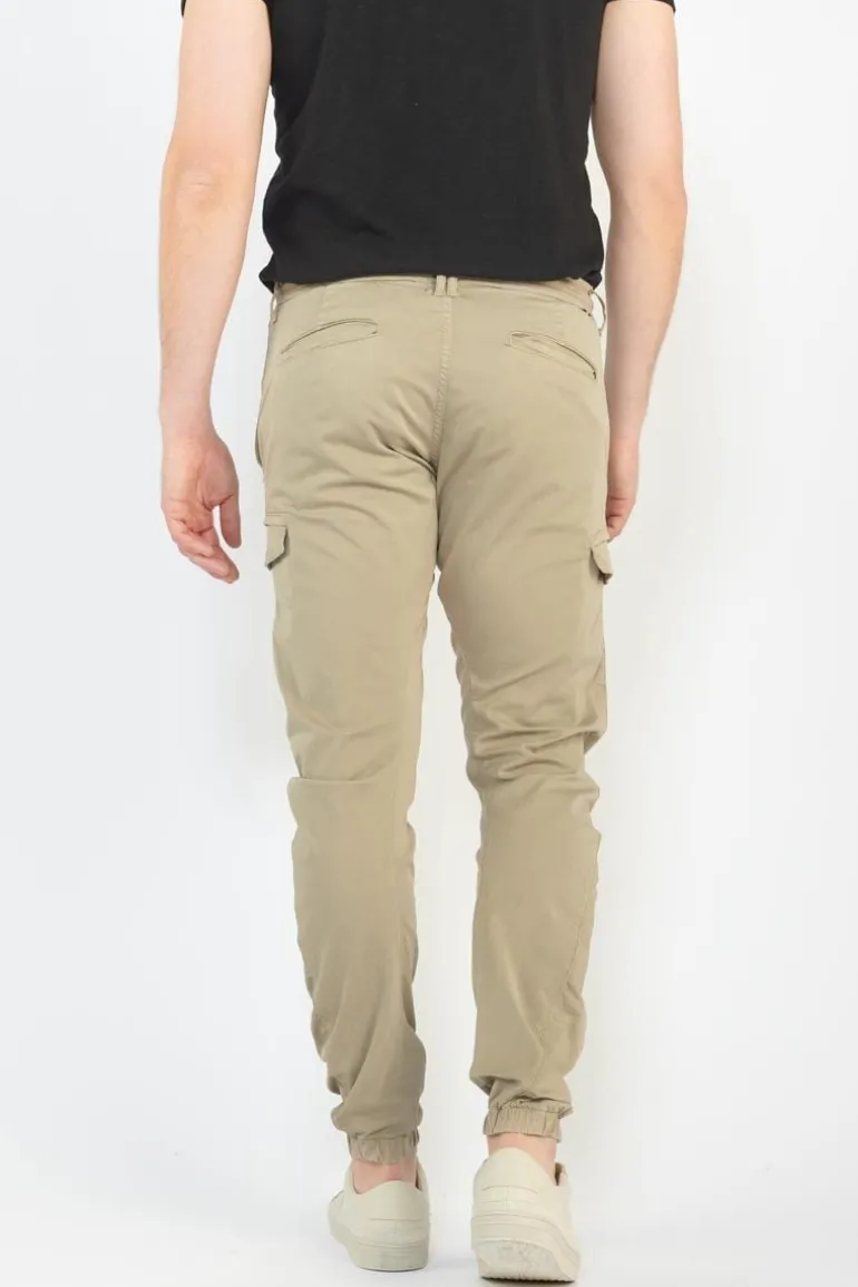 Le Temps des Cerises Pantalon Cargo Vedje Beige Sable-Homme Pantalons & Chinos