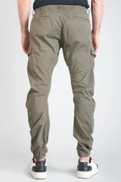 Le Temps des Cerises Pantalon Cargo Vedje Kaki-Homme Pantalons & Chinos