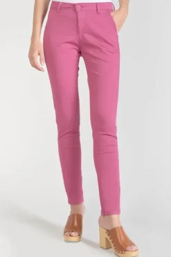 Le Temps des Cerises Pantalon Chino Dyli3 Fuchsia-Femme Pantalons & Chinos