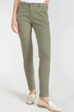 Le Temps des Cerises Pantalon Chino Dyli3 Kaki-Femme Pantalons & Chinos