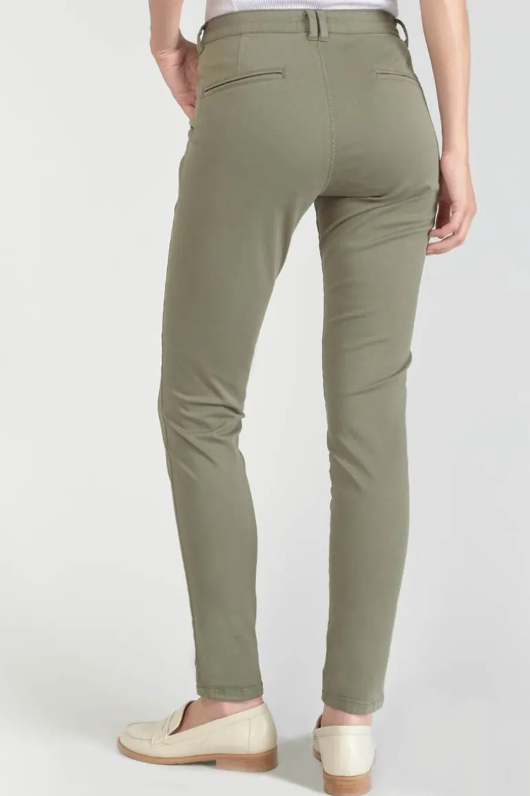 Le Temps des Cerises Pantalon Chino Dyli3 Kaki-Femme Pantalons & Chinos
