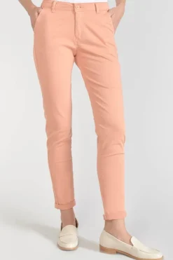 Le Temps des Cerises Pantalon Chino Dyli3 Peche-Femme Pantalons & Chinos