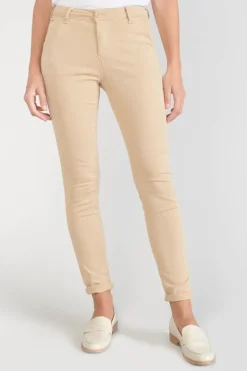 Le Temps des Cerises Pantalon Chino Dyli3 Sable-Femme Pantalons & Chinos
