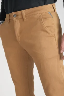 Le Temps des Cerises Pantalon Chino Jogg Kurt Camel-Homme Pantalons & Chinos