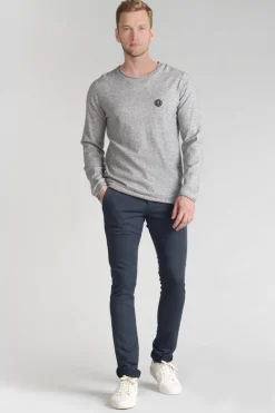 Le Temps des Cerises Pantalon Chino Jogg Kurt Marine-Homme Pantalons & Chinos