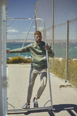 Le Temps des Cerises Pantalon Chino Slim Jas Beige-Homme Pantalons & Chinos