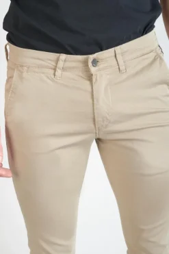 Le Temps des Cerises Pantalon Chino Slim Jas Beige-Homme Pantalons & Chinos