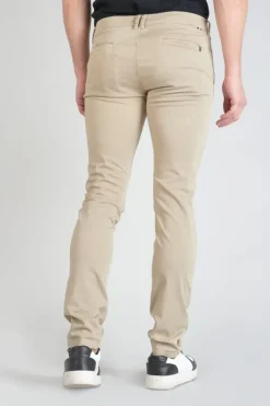 Le Temps des Cerises Pantalon Chino Slim Jas Beige-Homme Pantalons & Chinos