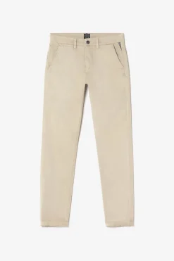 Le Temps des Cerises Pantalon Chino Slim Jas Beige-Homme Pantalons & Chinos