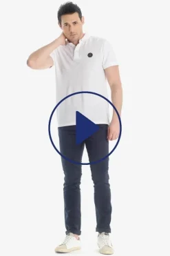 Le Temps des Cerises Pantalon Chino Slim Jas Marine-Homme Pantalons & Chinos