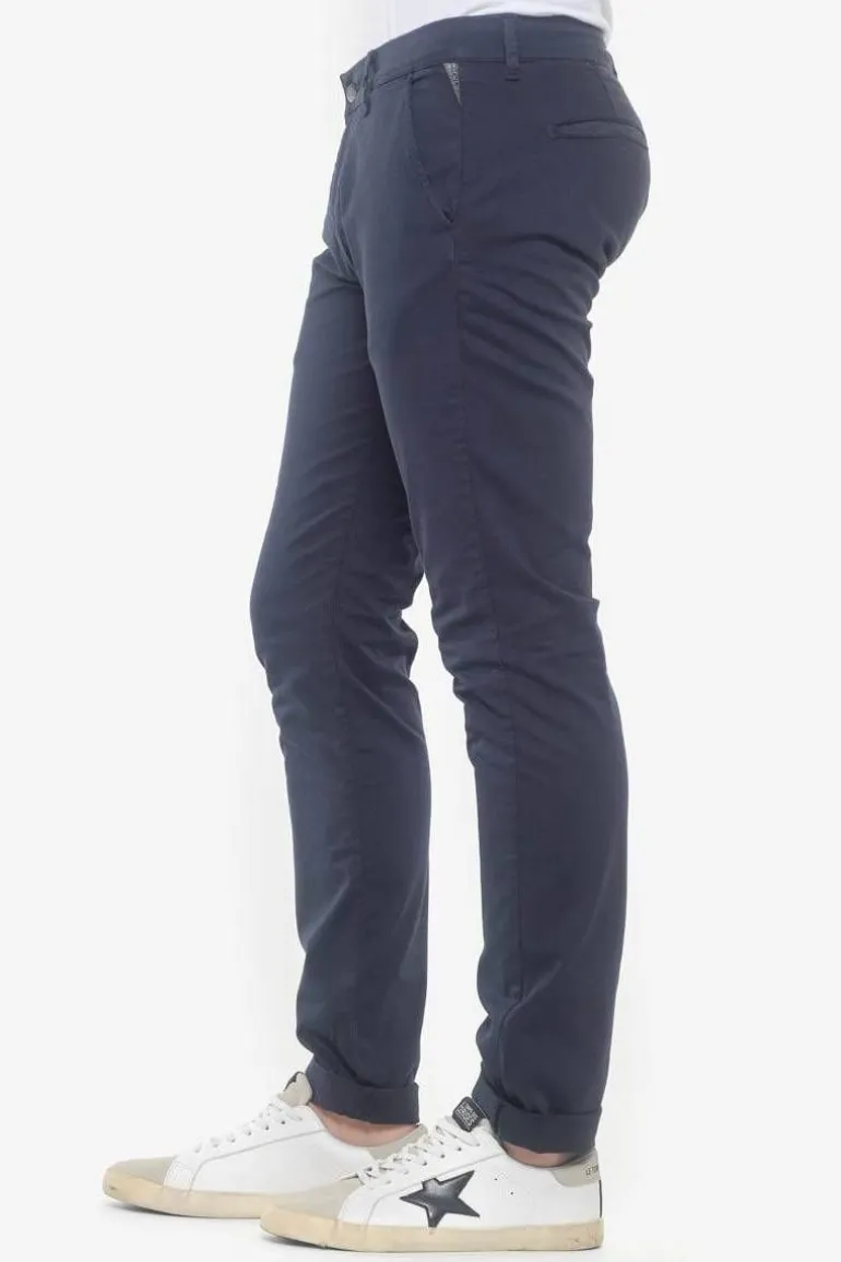 Le Temps des Cerises Pantalon Chino Slim Jas Marine-Homme Pantalons & Chinos