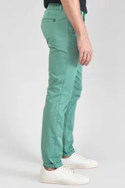 Le Temps des Cerises Pantalon Chino Slim Jas Vert D'Eau-Homme Pantalons & Chinos