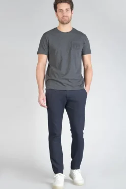 Le Temps des Cerises Pantalon Gambetta Bleu Marine-Homme Pantalons & Chinos